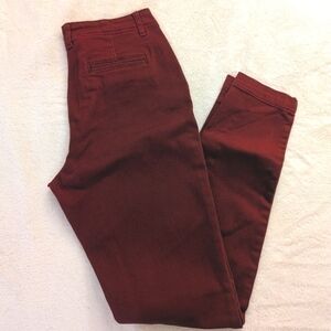 💕 3 for 12💕A new day Red Skinny Pants Size 4